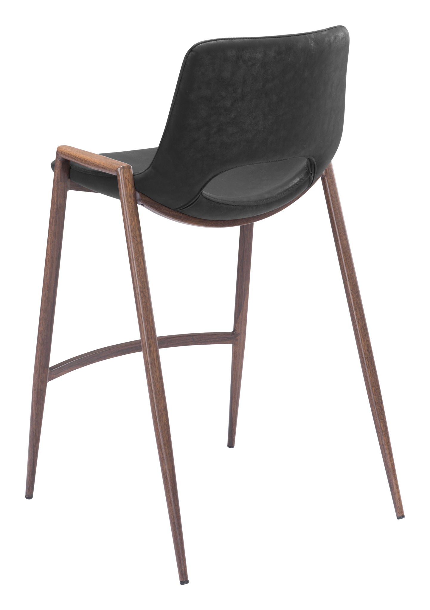 Desi - Counter Stool With Walnut Legs (Set of 2)