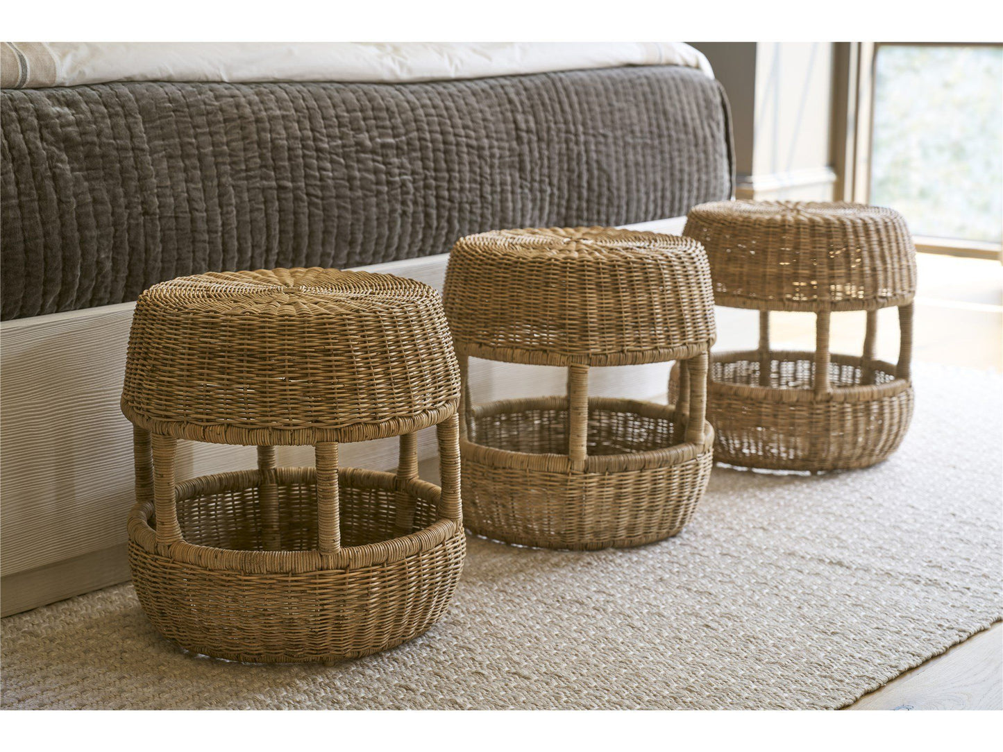 Oasis - Stool - Light Brown