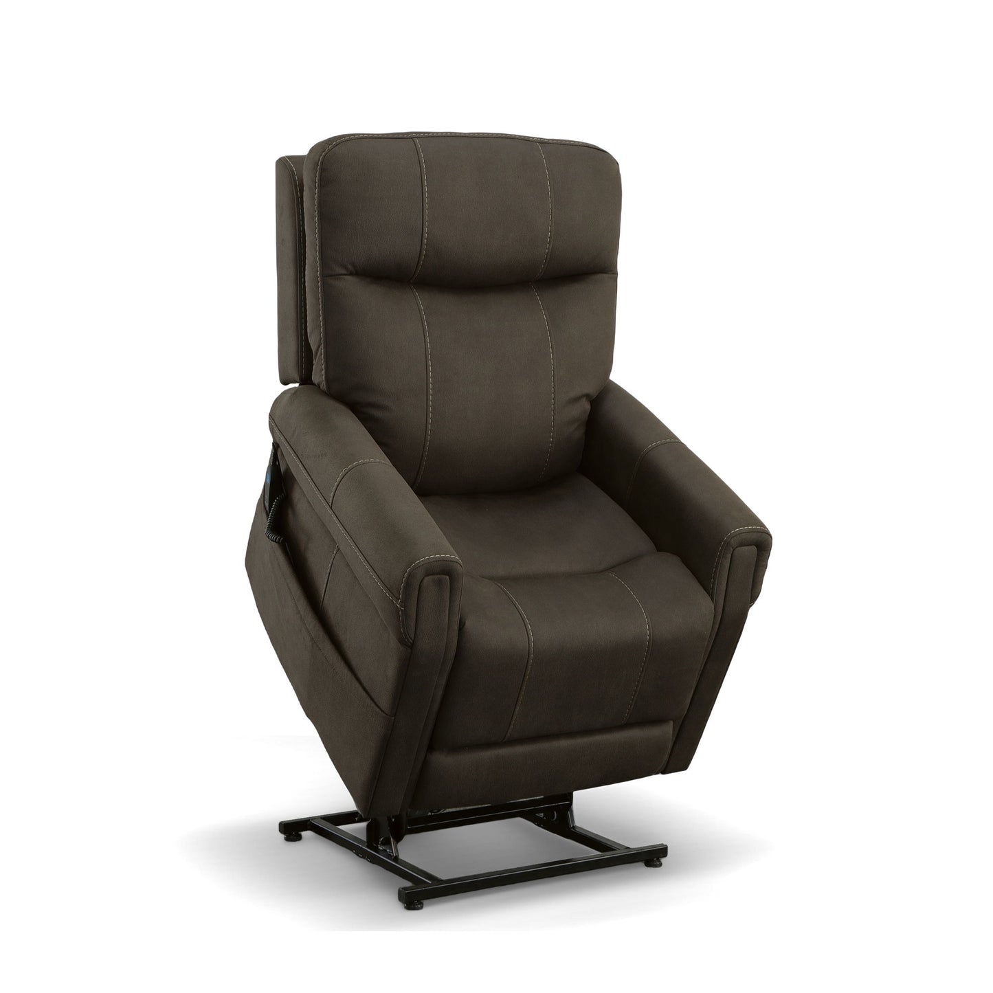 Jenkins - Power Lift Recliner With Right-Hand Control & Power Headrest - Bark