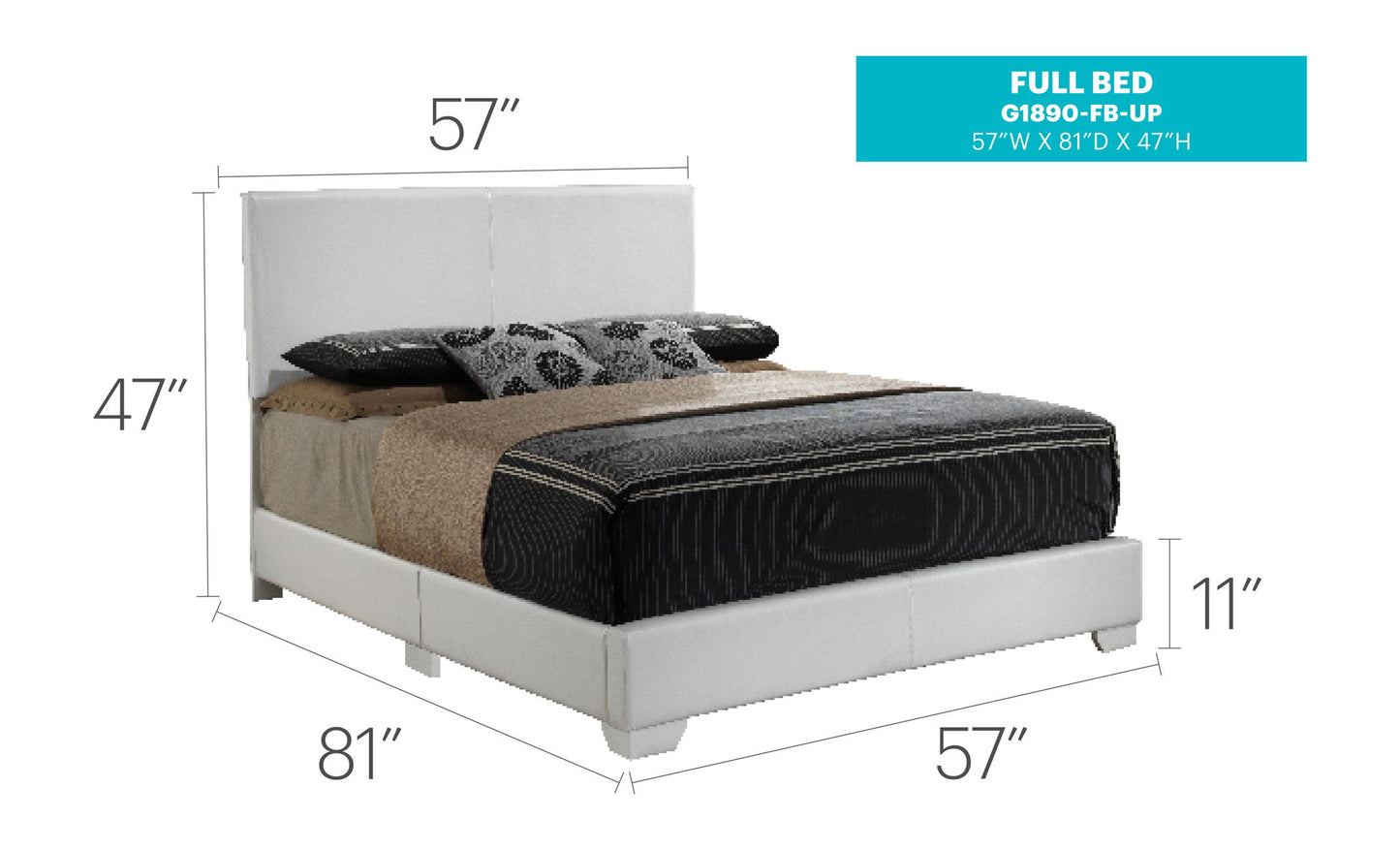 Glory Furniture - Aaron - Bed