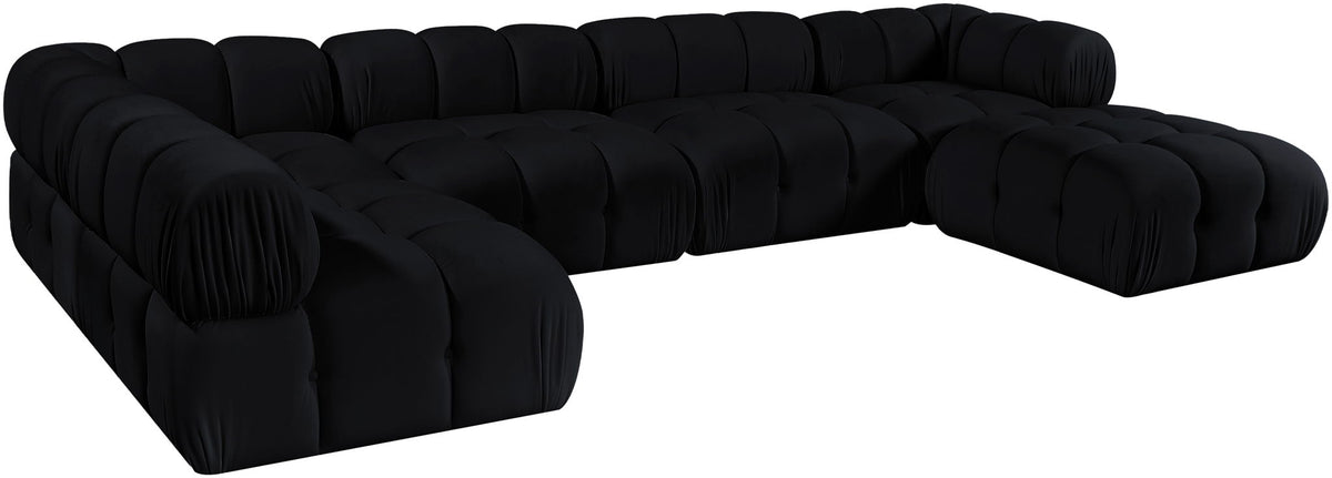 Orin - 6 Piece Modular Sectional (3 Modular Chairs, 2 Corner Chairs & Ottoman)