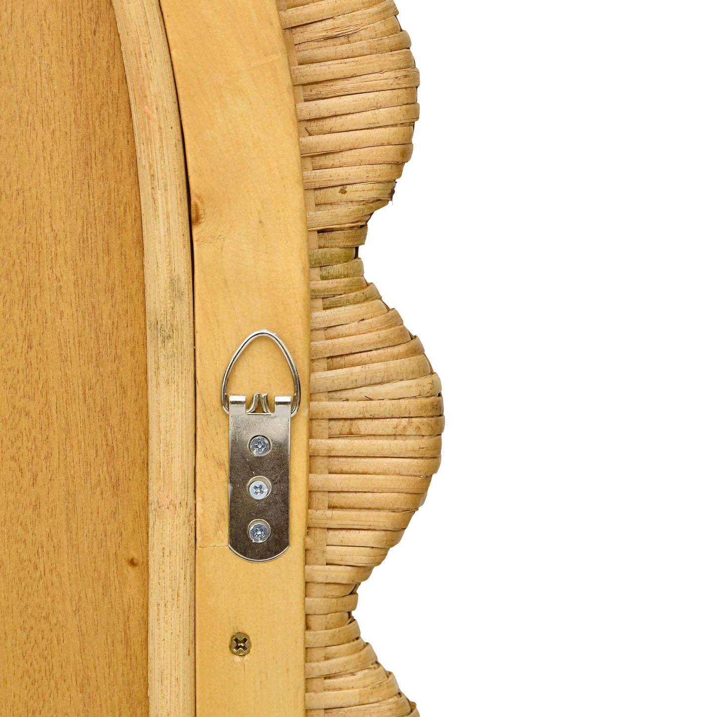 Bama - Rattan Arched Wall Mirror - Natural