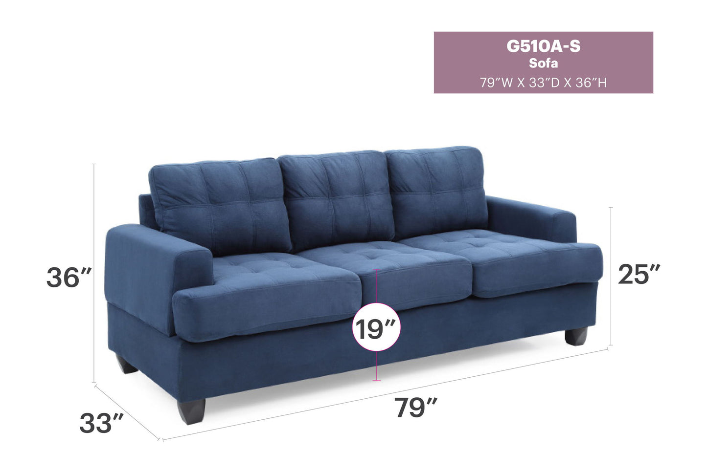 Glory Furniture - Sandridge - Sofa