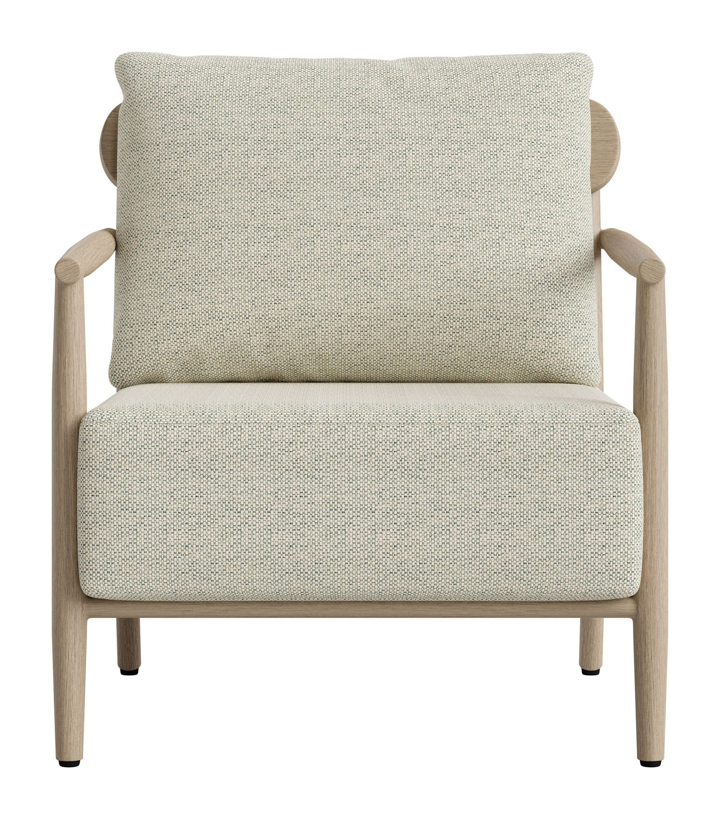 Sora - Armchair - Green / Brown