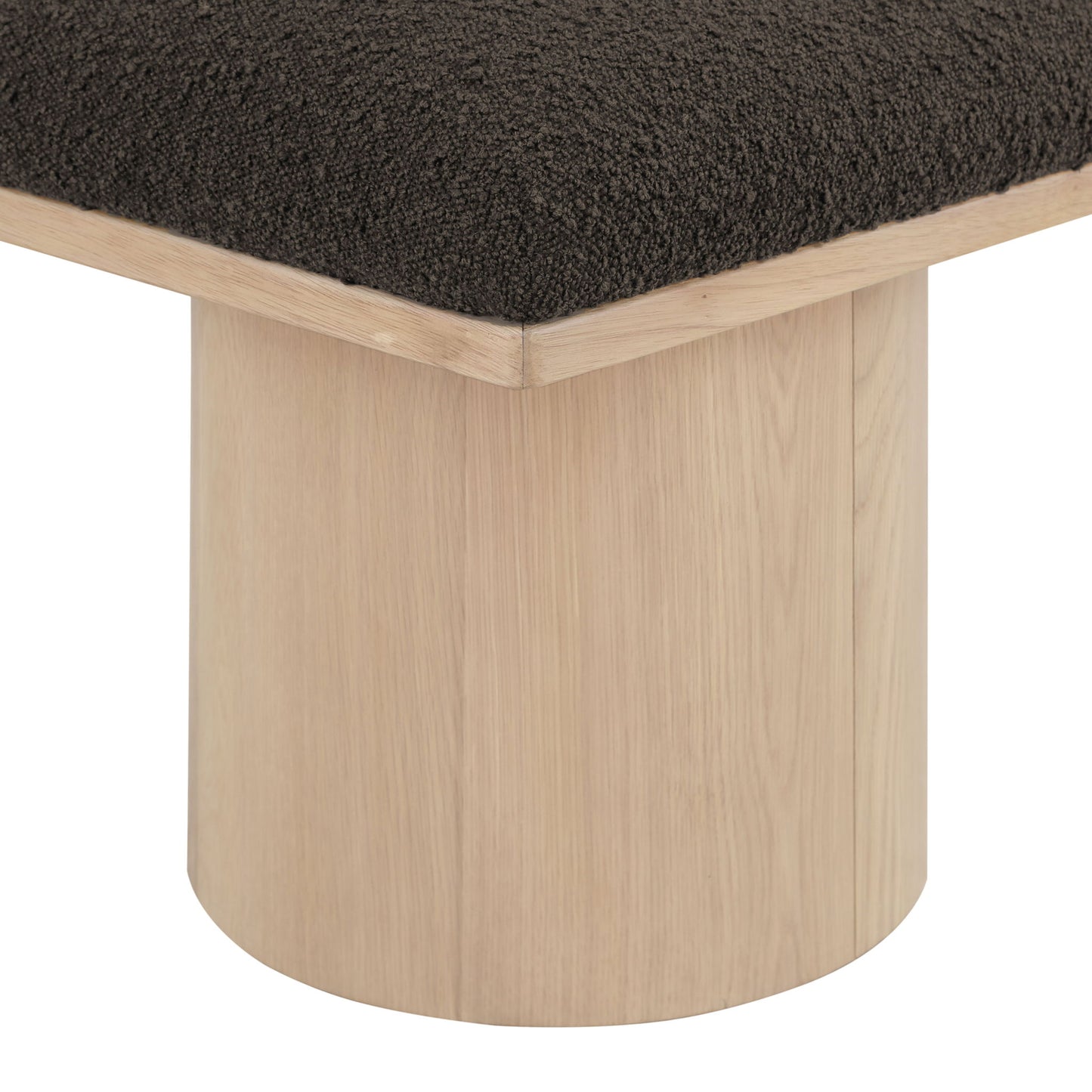 Pavilion - 4 Piece Modular Bench With Natural Base