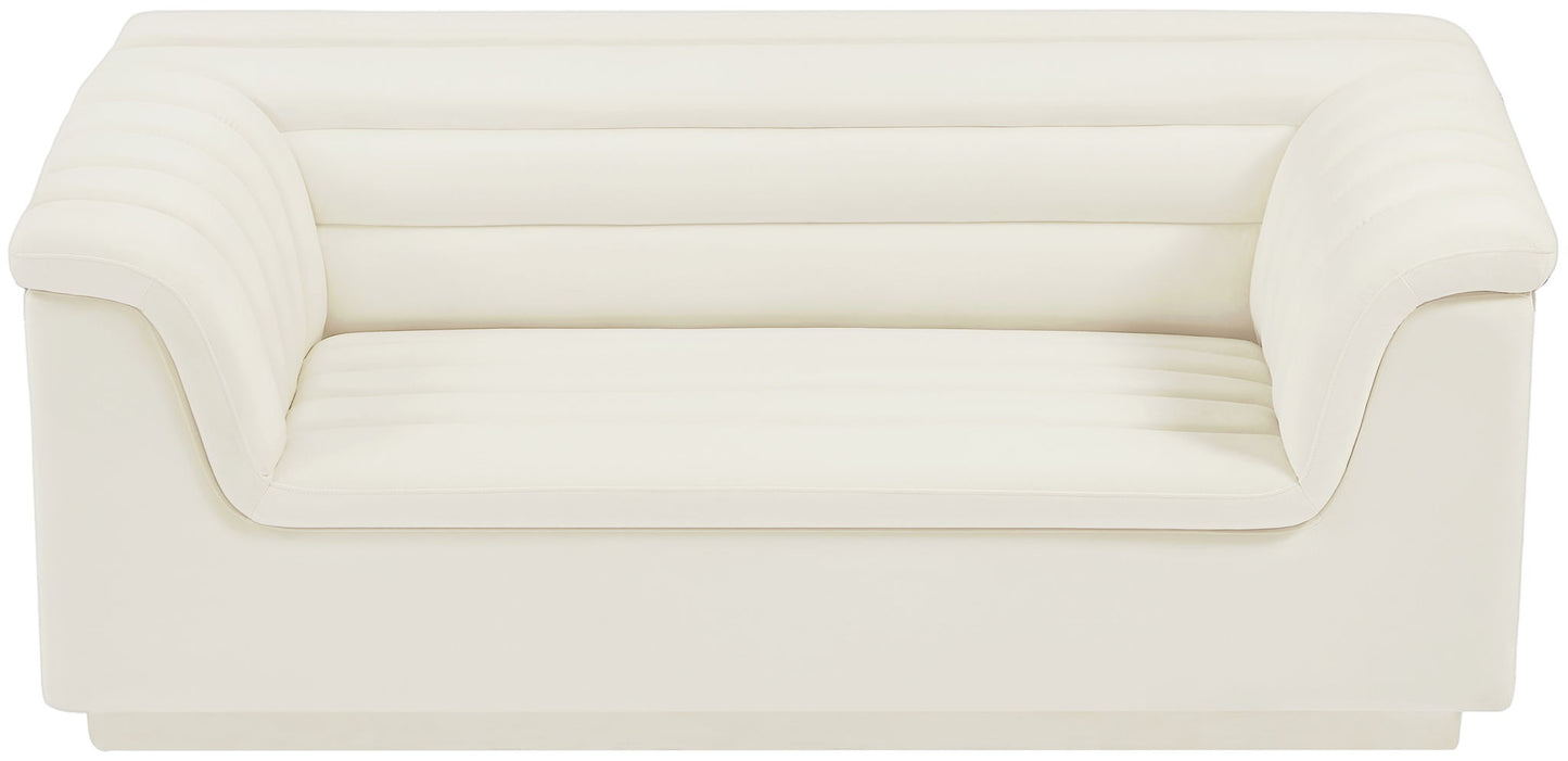 Cascade - Velvet Loveseat