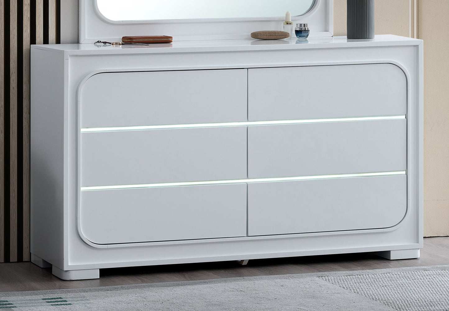 Milan - Dresser - White