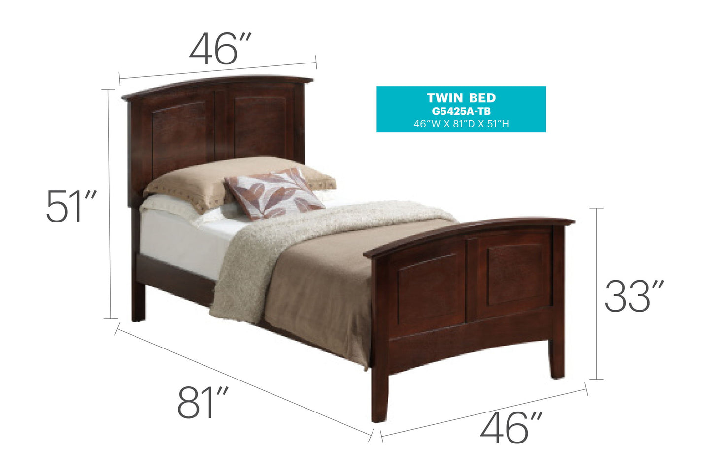 Glory Furniture - Hammond - Bed