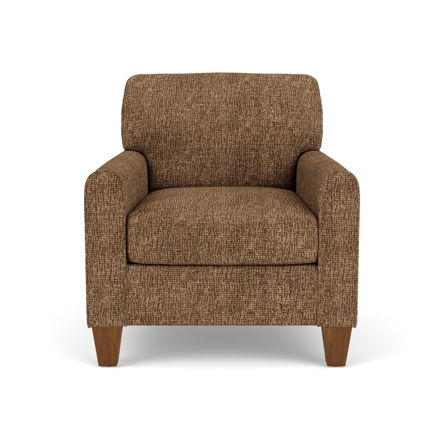 Moxy - Fabric Chair, Rounded Mailbox Arms