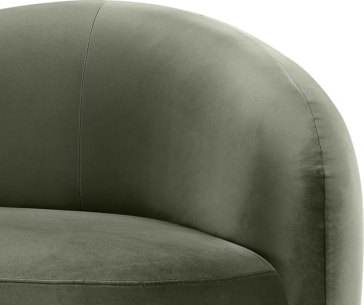 Gustavo - Velvet Upholstered Loveseat