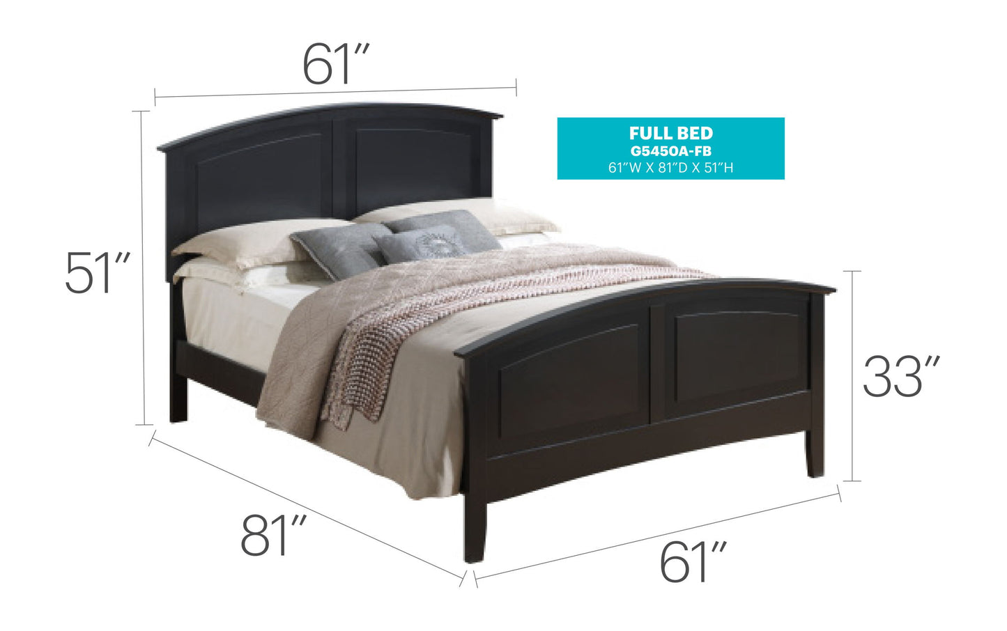 Glory Furniture - Hammond - Bed