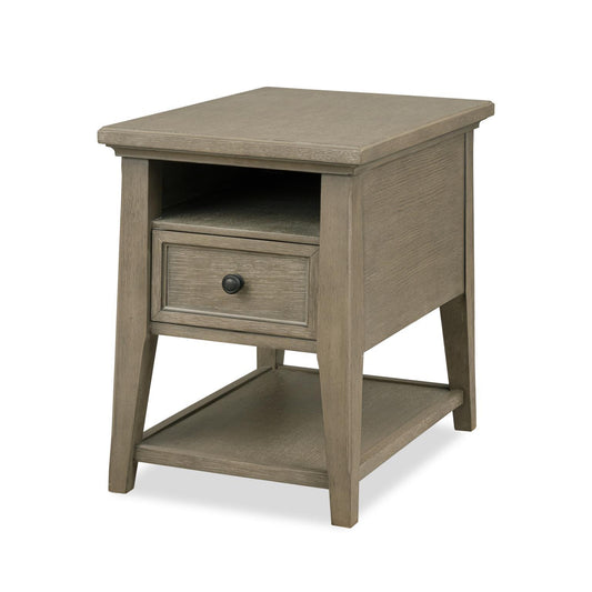 Grayson - Chairside Table - Honeyed Oak
