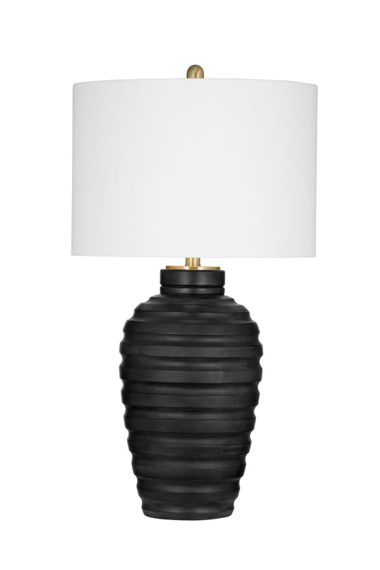 Hale - Table Lamp - Black / White