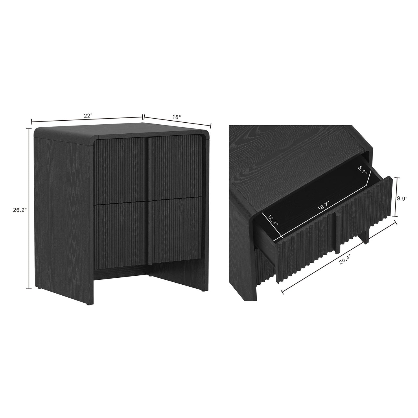 Manhattan Novara - Nightstand