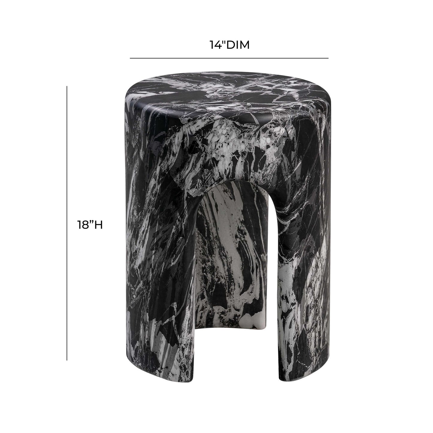 Marisol - Concrete Side Table