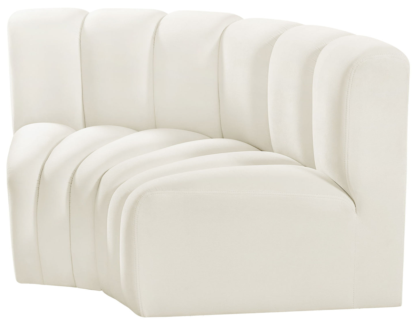 Arc - Velvet 2 Piece Modular Sofa