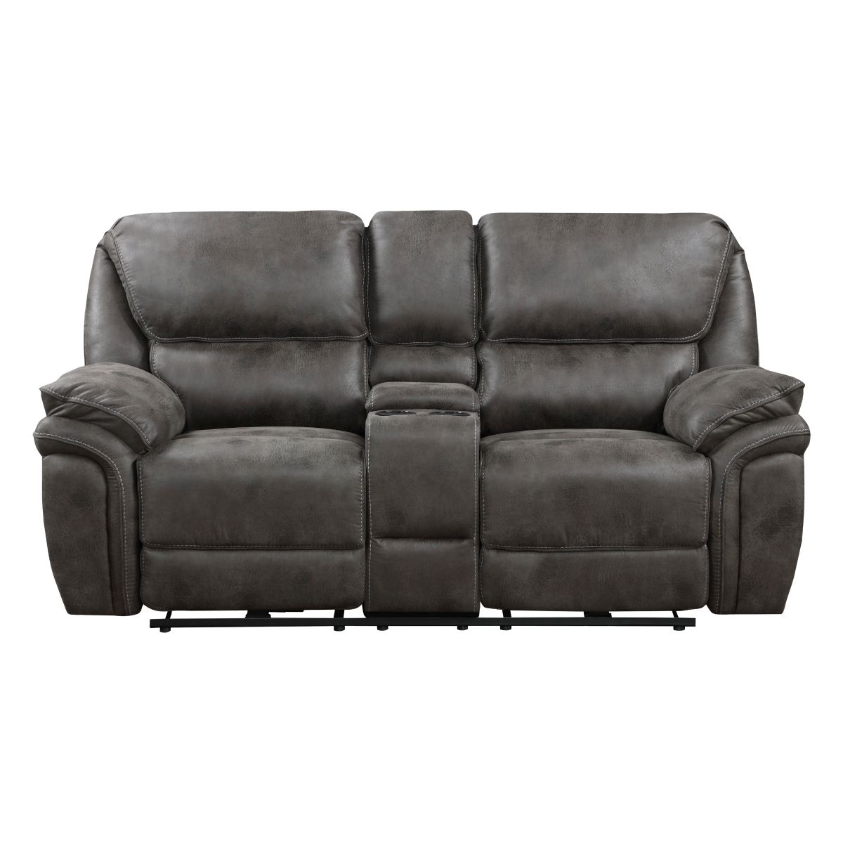 Proctor Power Double Reclining Love Seat with Center Console