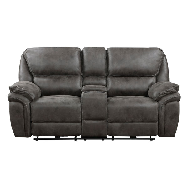 Proctor Power Double Reclining Love Seat with Center Console