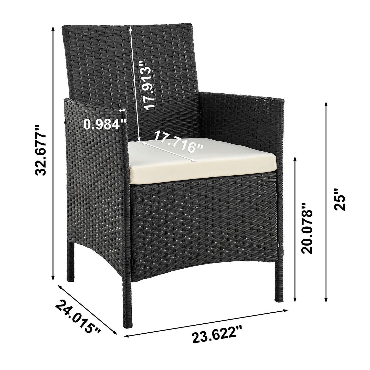 Manhattan Imperia - 3-Piece Conversation Set