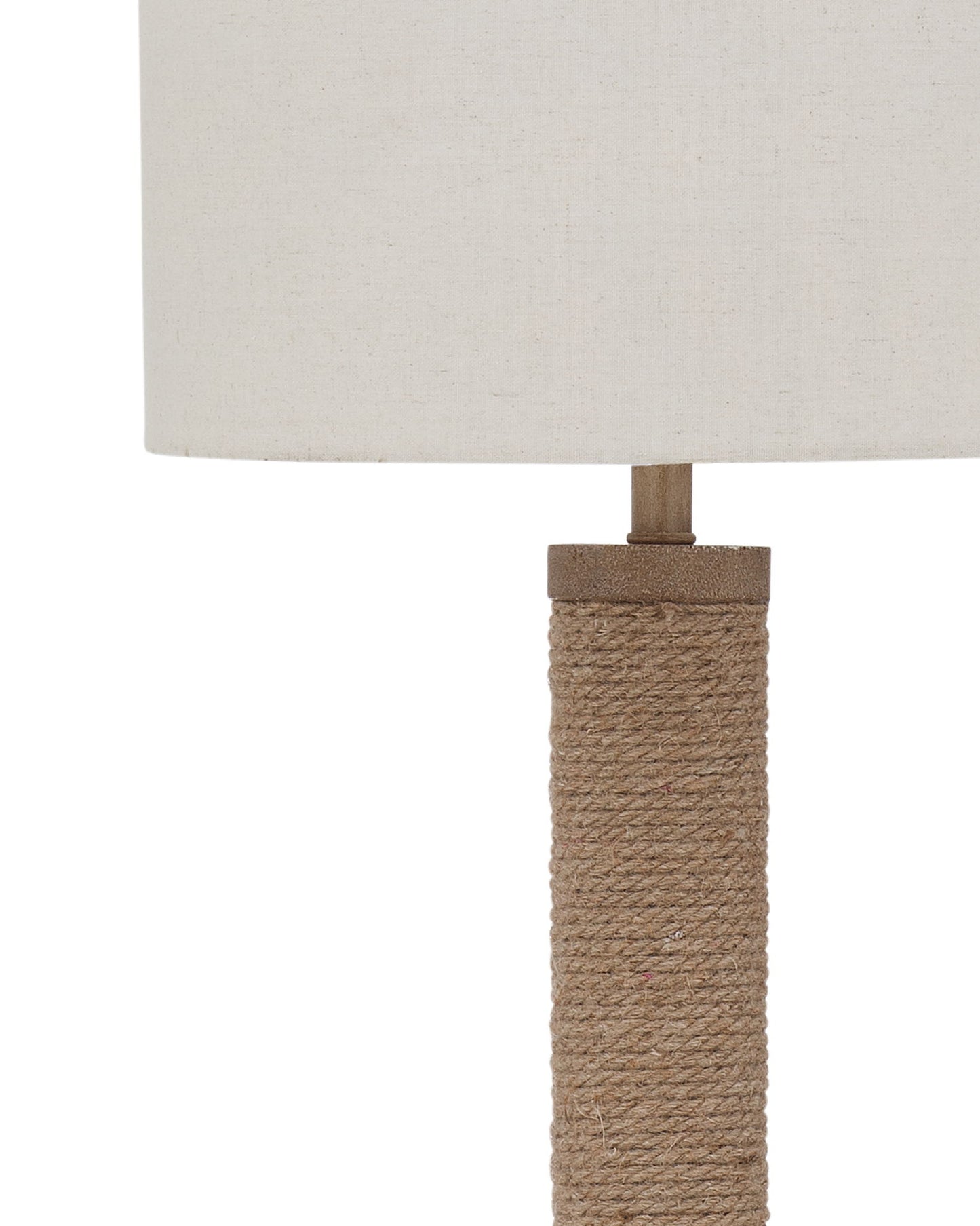Chester - Floor Lamp - Natural / White