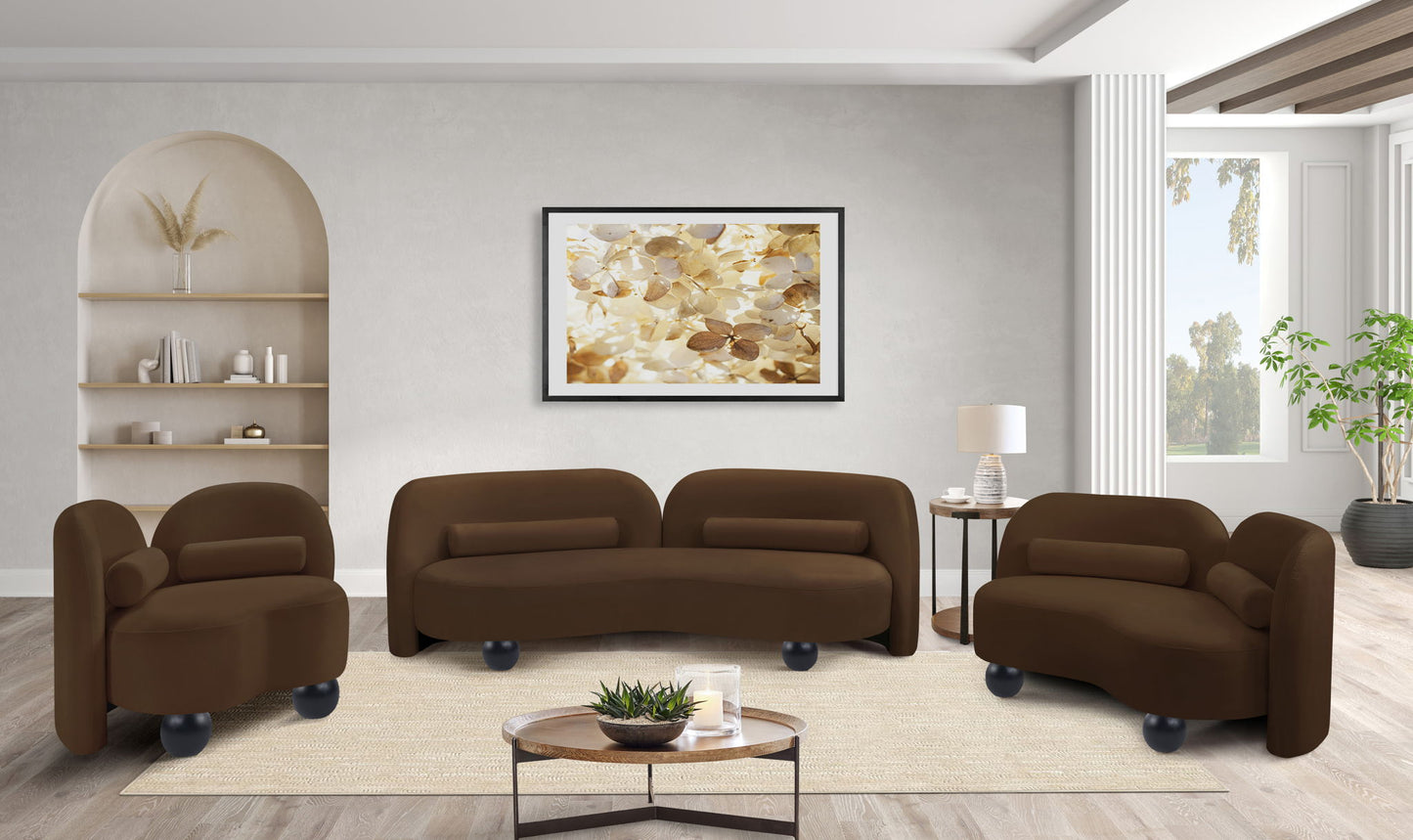 Daphne - Velvet Loveseat