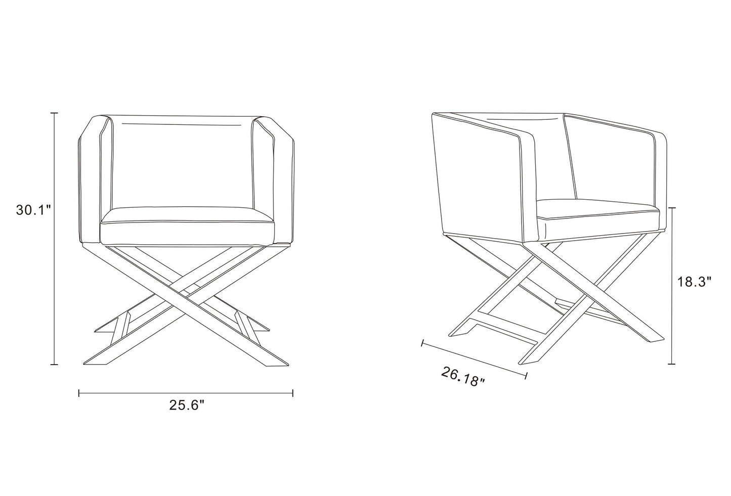Manhattan Hollywood - Accent Armchair