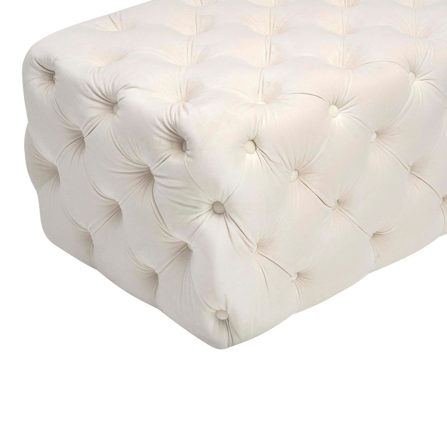 Kaylee - Velvet Ottoman