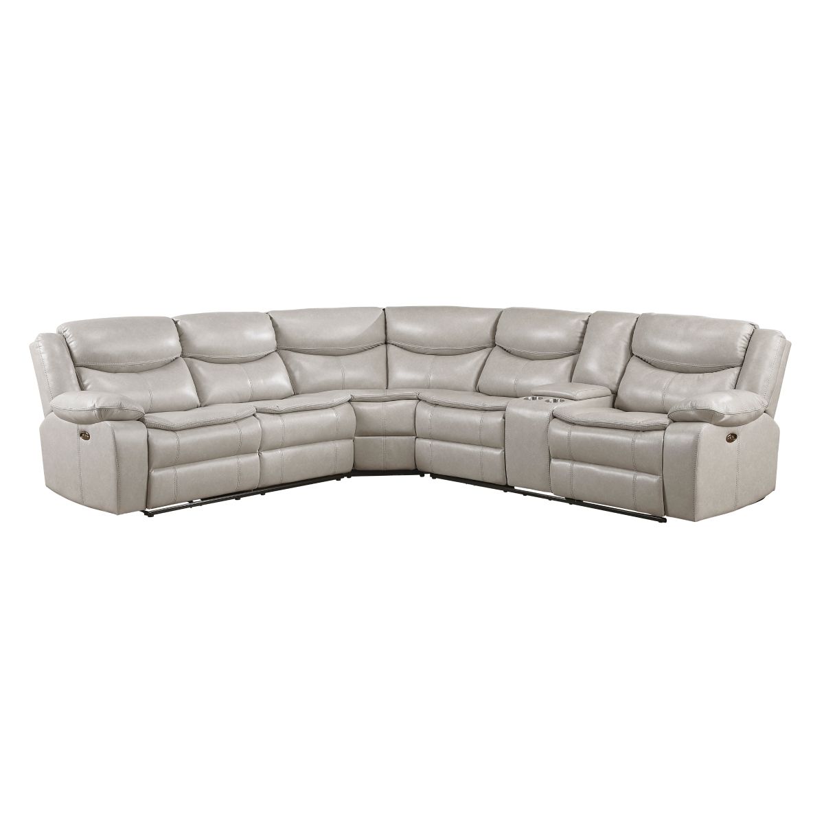 Fargo 3-Piece Power Reclining Sectional with Right Console