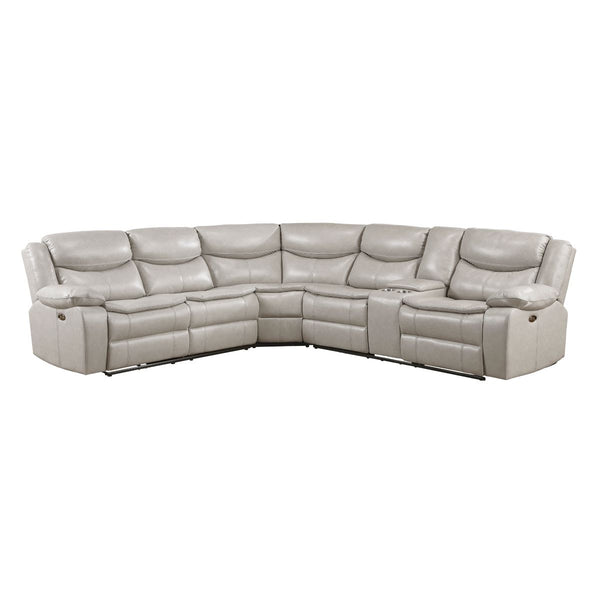 Fargo 3-Piece Power Reclining Sectional with Right Console