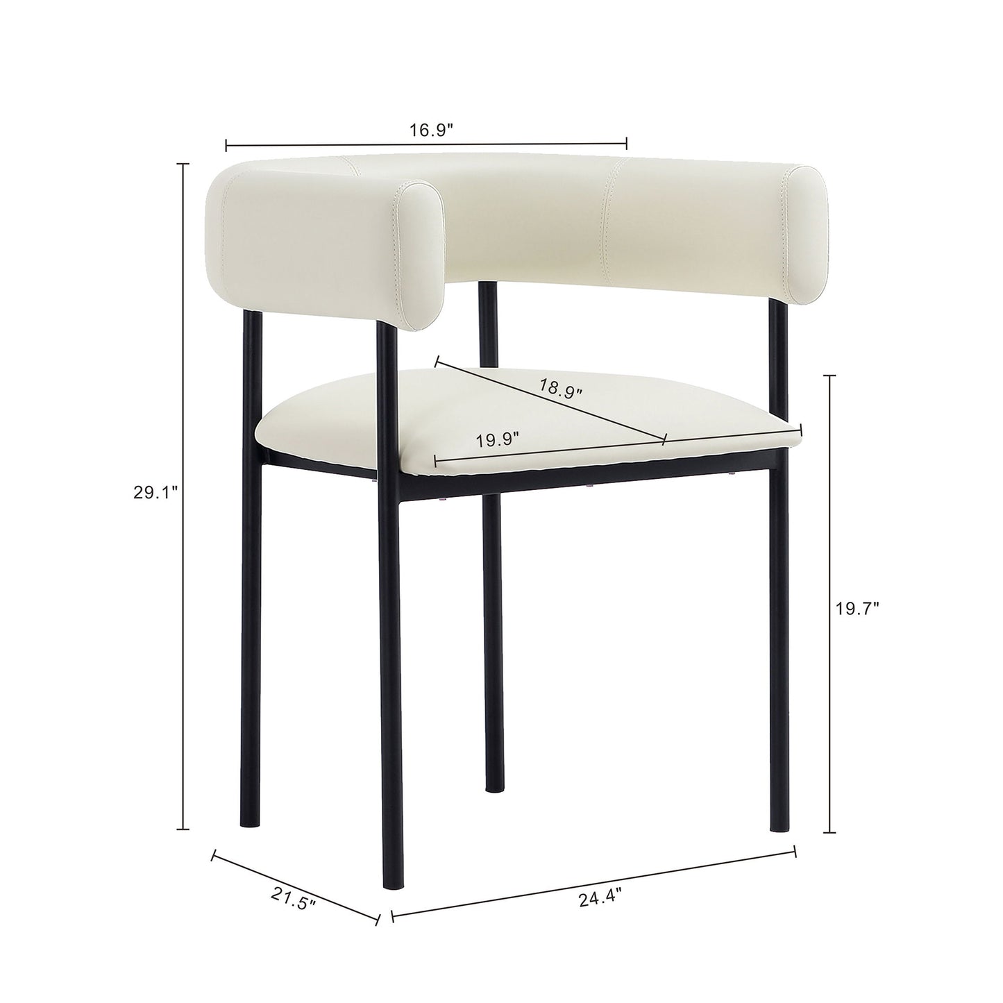 Manhattan Onda - Dining Chair