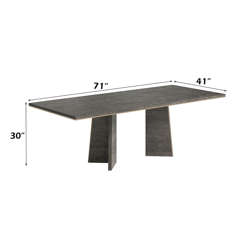Venezia - Dining Table - Gray