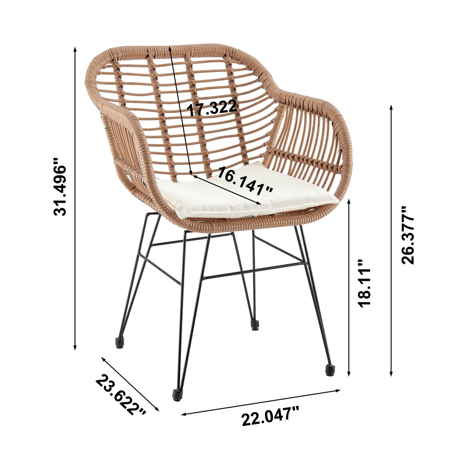 Manhattan Antibes - 3-Piece Conversation Set