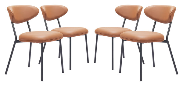 Rorun - Dining Chair (Set of 4) - Brown