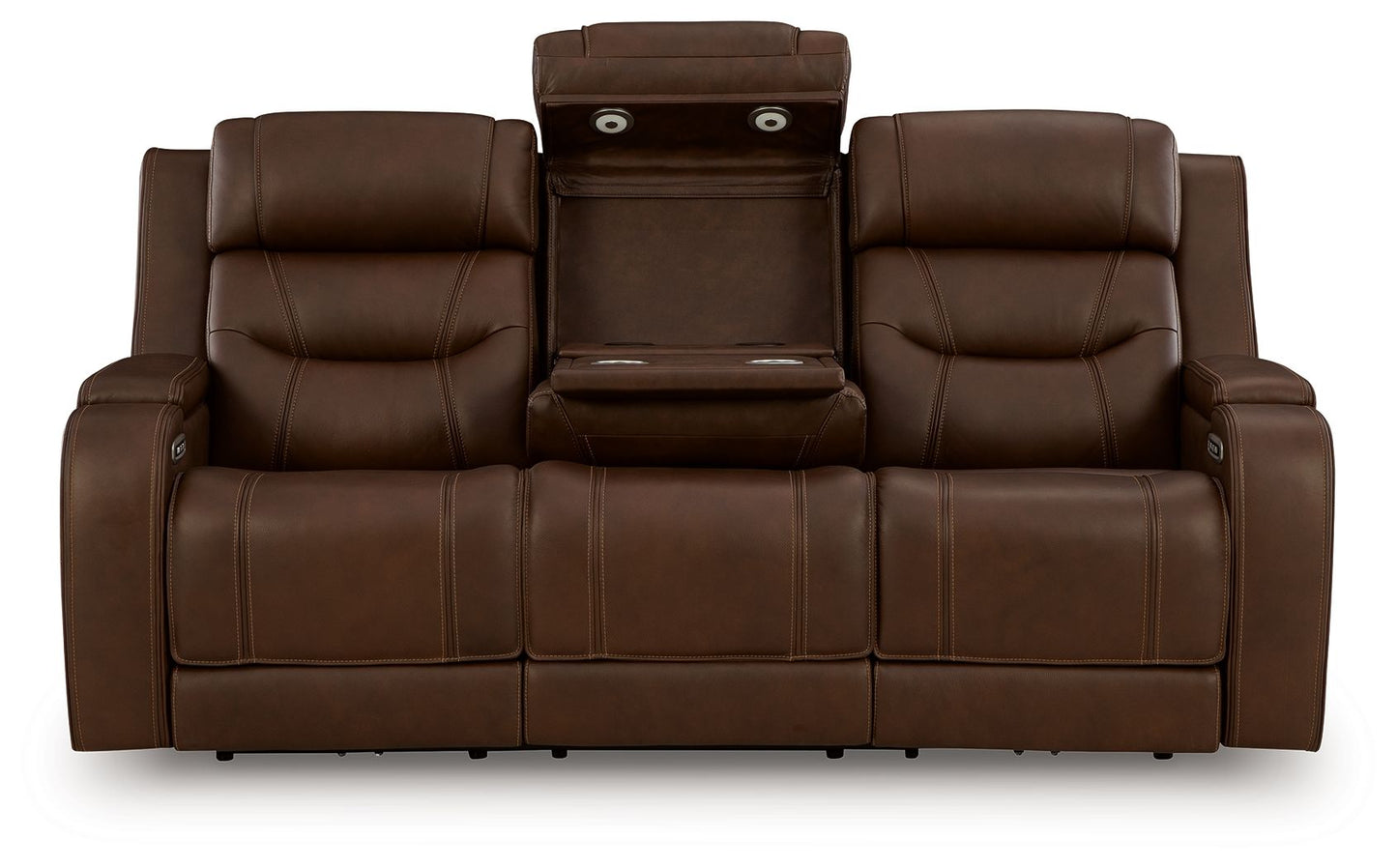 Knightington - Power Reclining Sofa With Audio Seating