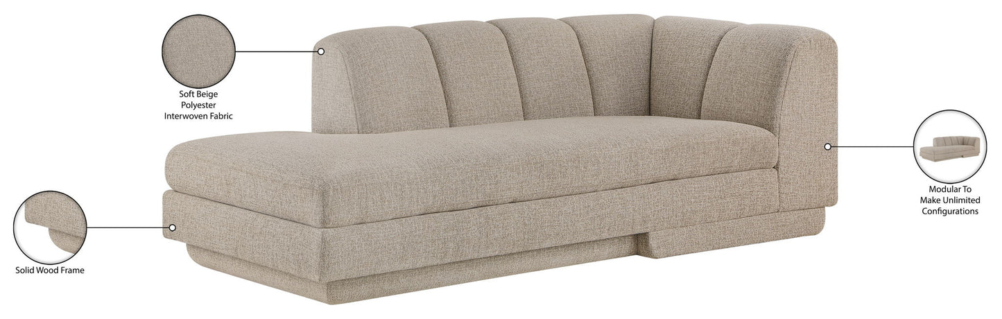 Modari - Fabric Upholstered Chaise