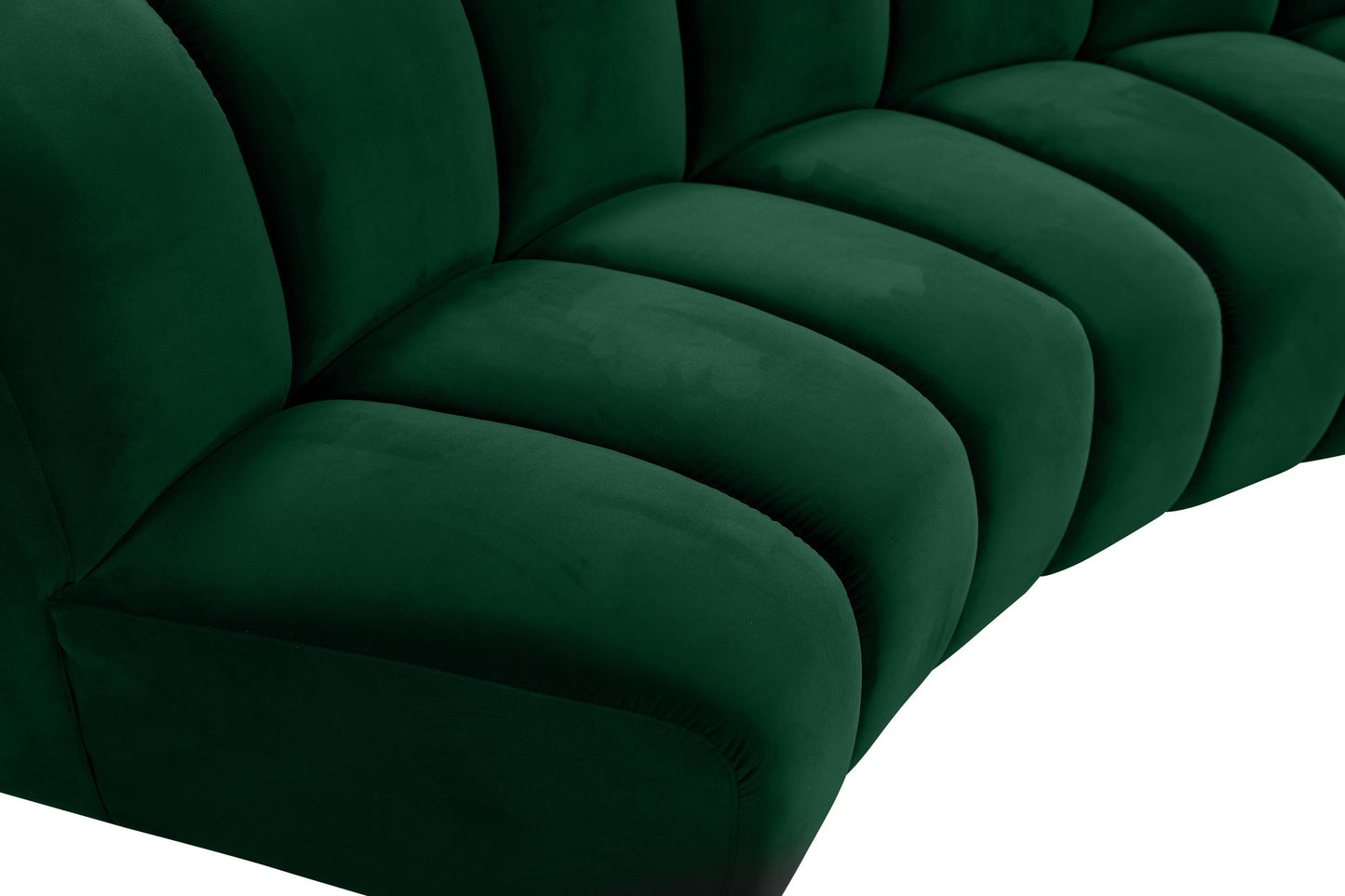 Infinity - 2 Piece Velvet Modular Sectional