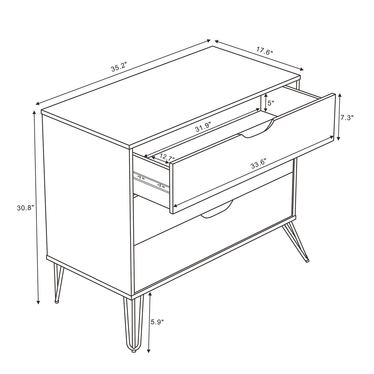 Manhattan Avira - Dresser