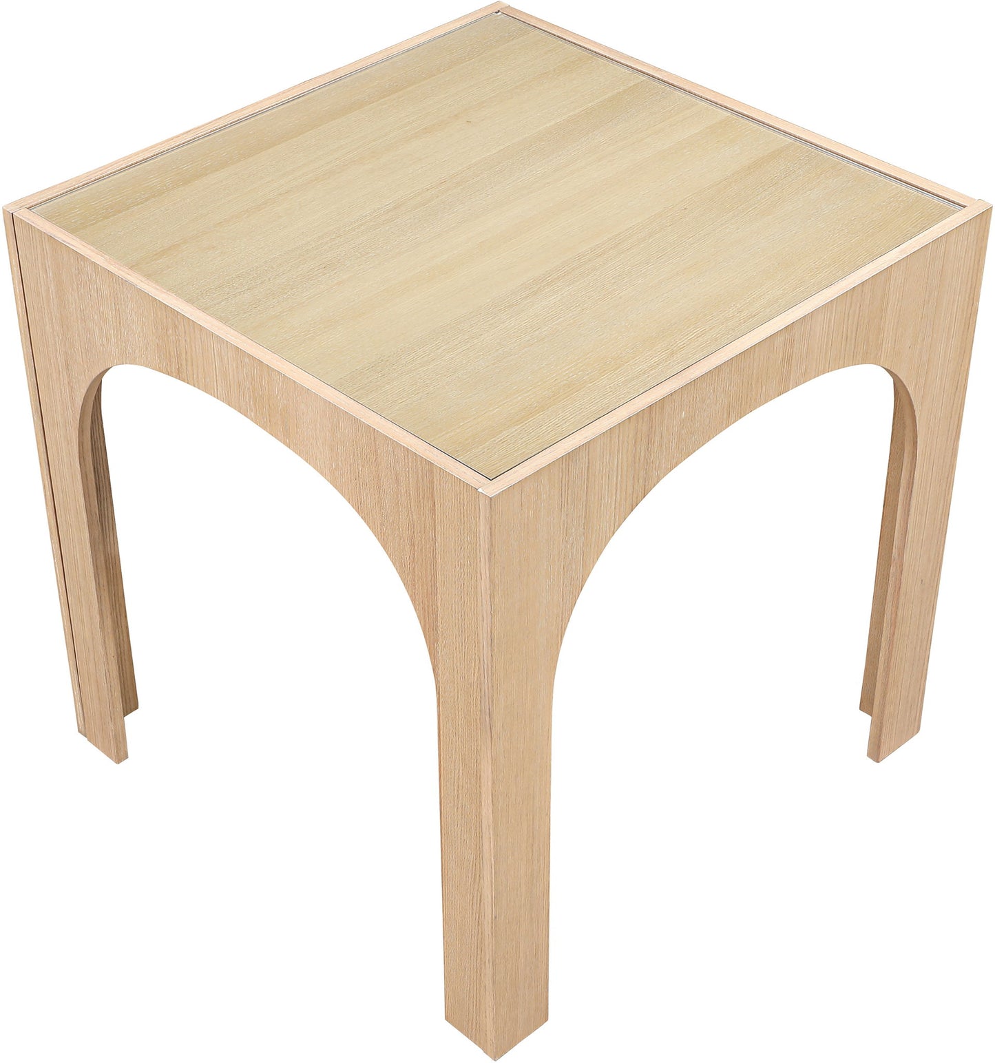 Waldorf - Tempered Glass Top Table
