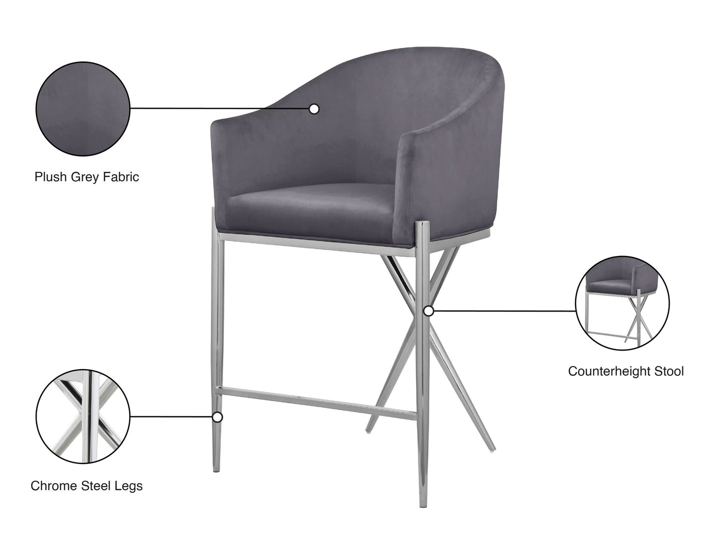 Xavier - Counter Stool