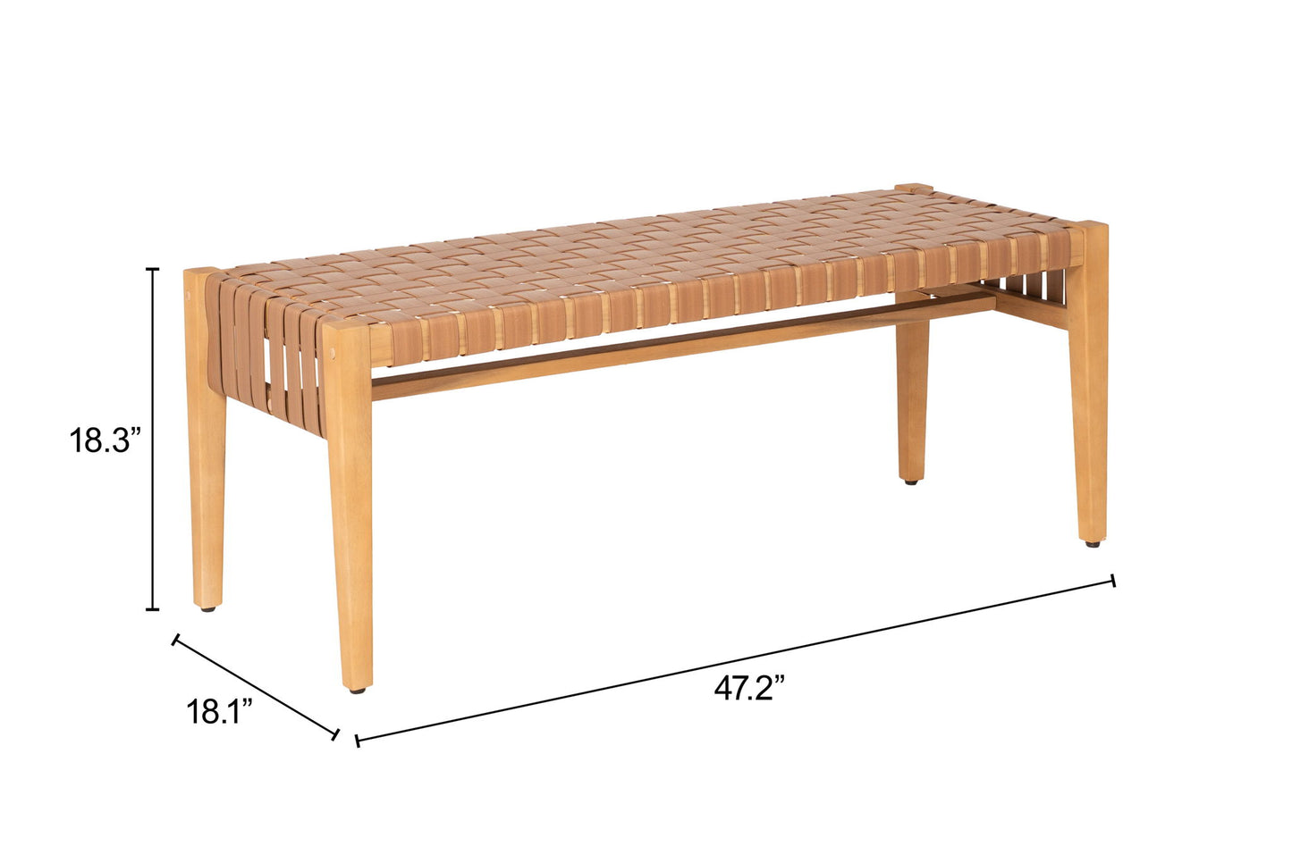 Mizuya - Bench - Brown