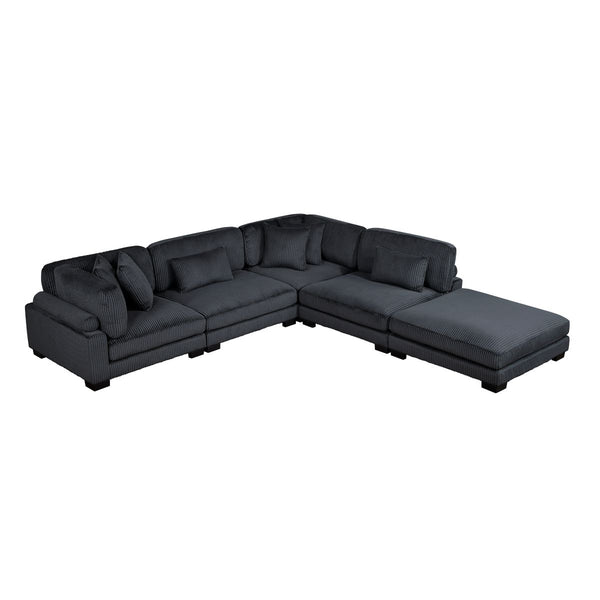 Traverse 5-Piece Modular Sectional with Ottoman
