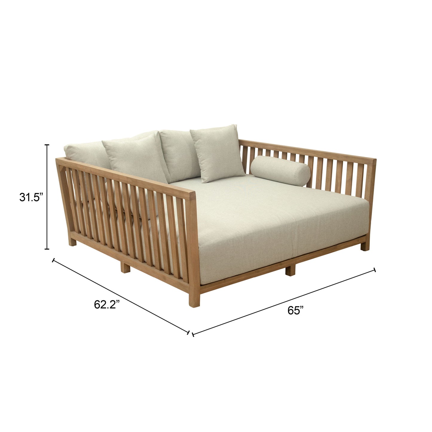 Teras - Outdoor Daybed - Gray