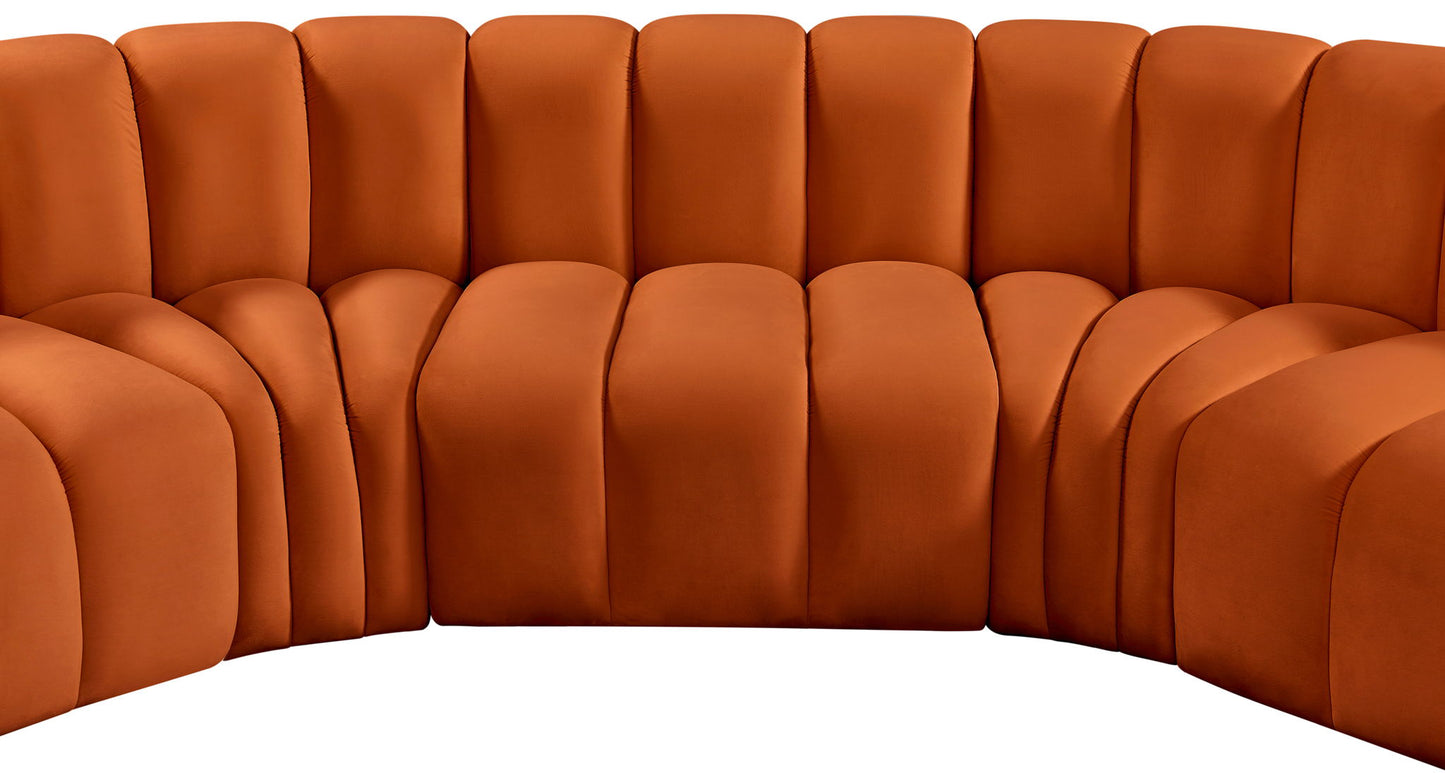 Arc - Velvet 7 Piece Modular Sofa