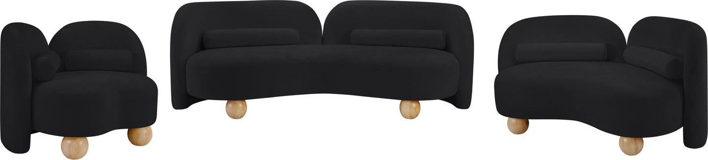 Daphne - Chenille Loveseat