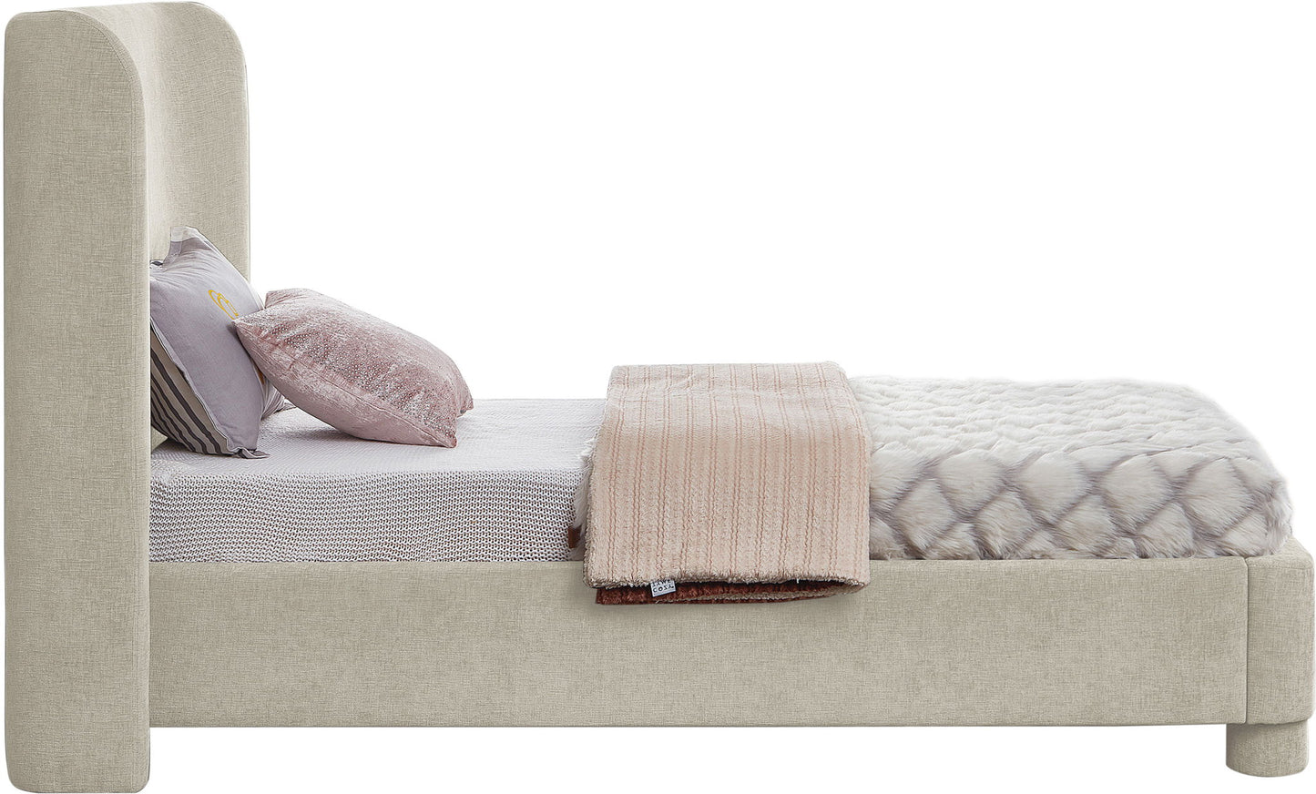 Penny - Chenille Fabric Bed
