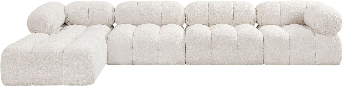 Ames - 5 Piece Fabric Modular Sectional