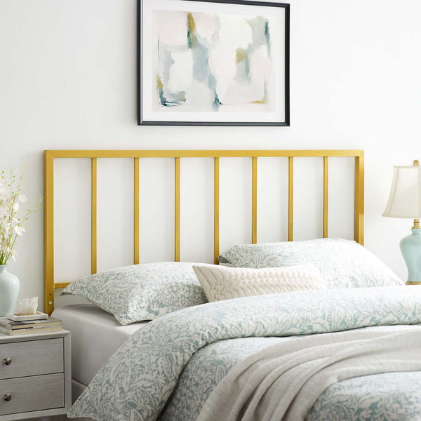 Tatum Headboard - Full, Gold