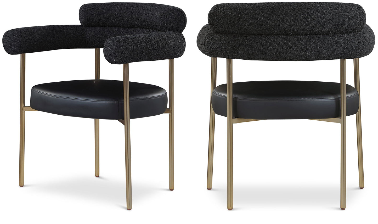 Blake - Dining Chair With Bronze Legs (Set of 2)