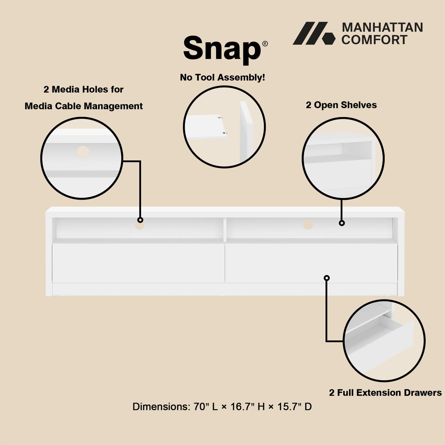 Manhattan Duncan - TV Stand