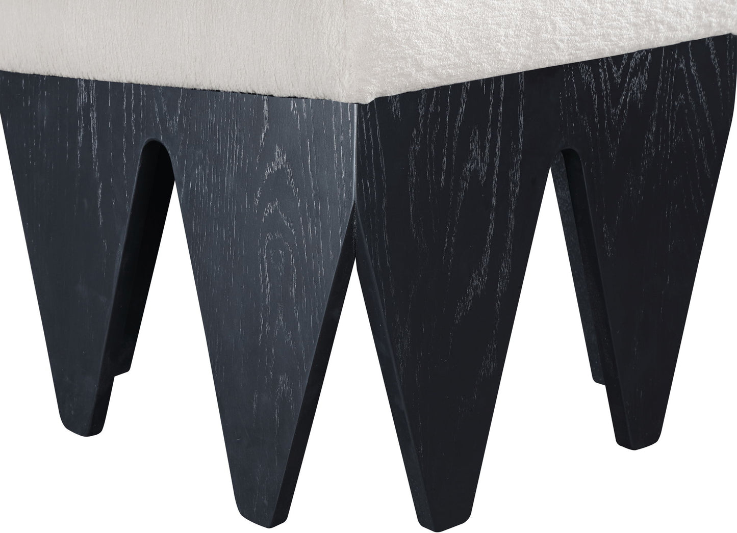 Altair - Fabric Bench - Black Base